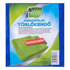   Clean Trend - Mikroszálas törlőkendő Üvegfelületre - 1 db 