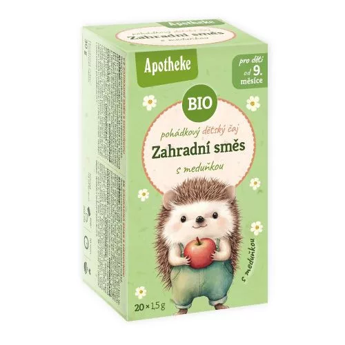 Apotheke nyugi gyerektea citromfűvel és kerti gyümölcsökkel 20x1,5g 30 g