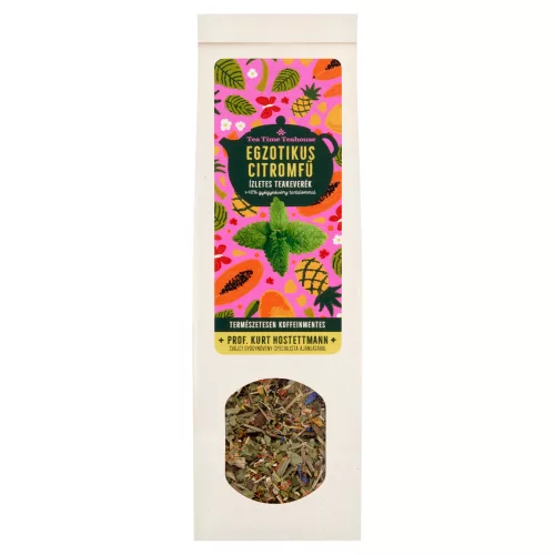 Tea Time egzotikus citromfű ízletes teakeverék szálas 50 g