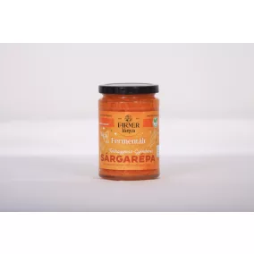   Farmer Lánya fermentált fokhagymás gyömbéres sárgarépa 370 ml