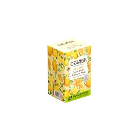   Basilur bio organsia citrom gyömbér manuka méz tea 18db 32,4 g