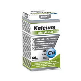 Jutavit kalcium biszglicinát+D3+K2+K1 kapszula 60 db