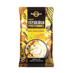   Naturmind proteines gluténmentes instant rizskása vanília 44 g