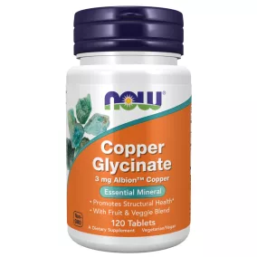 Now copper glycinate tabletta 120 db