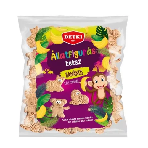 Detki állatfigurás banános keksz 160 g