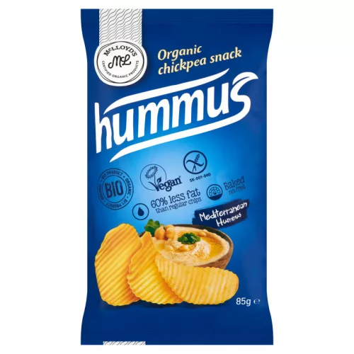 Mclloyds bio hummus csicseriborsó snack 85 g