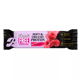 Max Sport gluténmentes soft creamy málna szelet 45 g