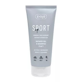 Ziaja sport tusfürdő gél és sampon 2in1 200 ml