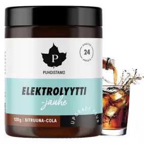   Puhdistamo natúr elektrolit citrom-kóla ízű italpor 120 g