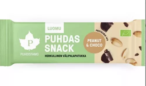 Puhdistamo pure snack mogyorós-csokoládés 40 g