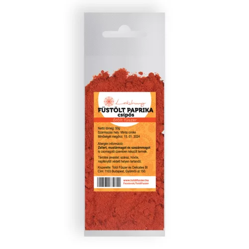 Lakshmy füstölt paprika csípős 50 g