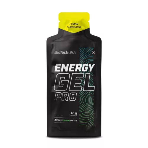 Biotech energy gel pro citrom 40 g