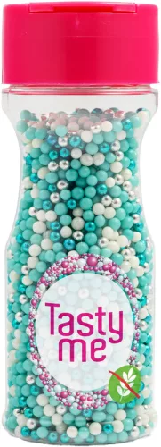 Tasty Me gluténmentes cukor tortadekor mini mix türkiz 70 g
