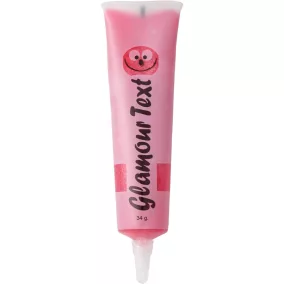 Tasty Me gluténmentes csillogó géles dekortoll pink 34 g