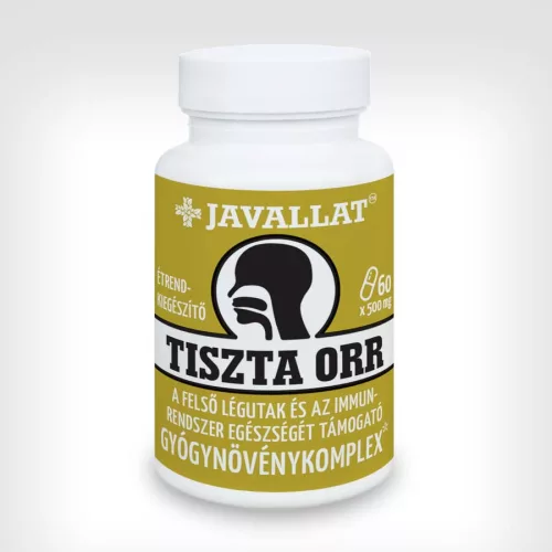Javallat tiszta orr kapszula 60 db