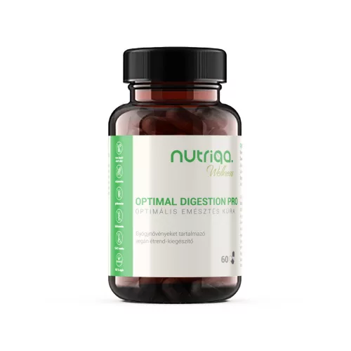 Nutriqa optimális emésztés kúra vegán kapszula 60 db