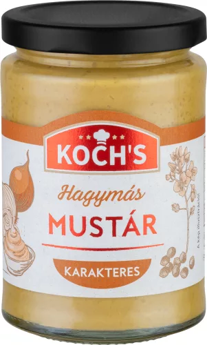 Kochs mustár vöröshagymával 350 g