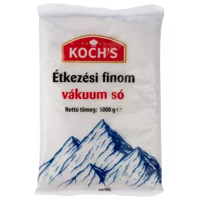 Kochs étkezési finom vákuum só 1000 g