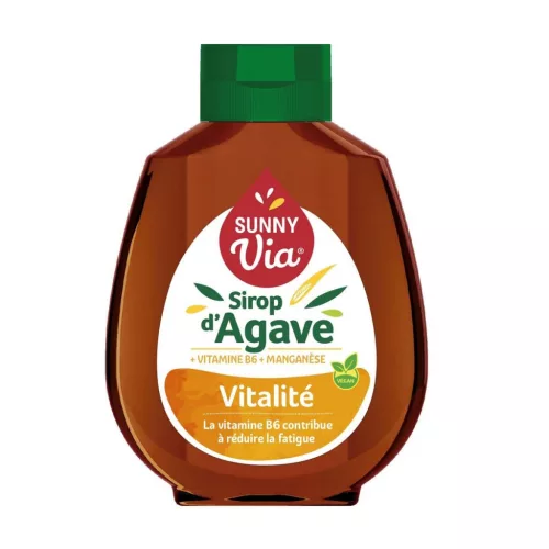Sunny Via agave szirup b6 vitaminnal és magnéziummal 230 g