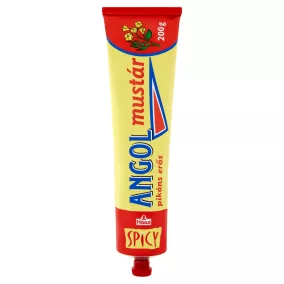 Haas spicy angol mustár 200 g