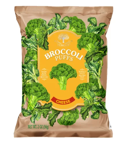 Temole brokkoli puffancs sajt ízű 56 g