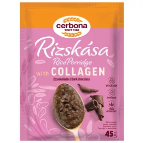 Cerbona rizskása étcsokis kollagénnel 45 g