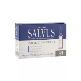 Salvus gyógyvíz inhalációs célra ampulla 14x10ml 140 ml
