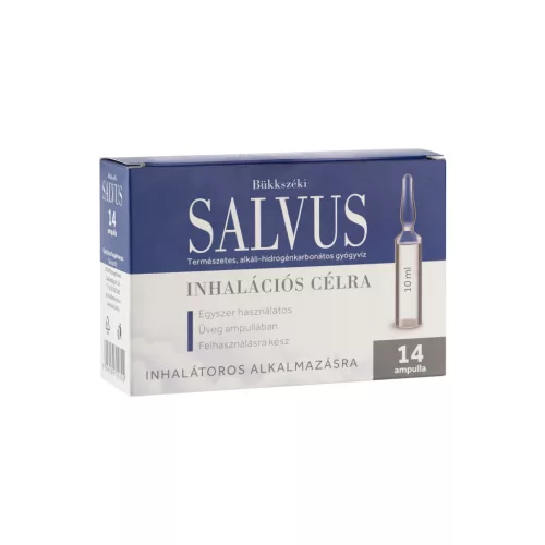 Salvus gyógyvíz inhalációs célra ampulla 14x10ml 140 ml