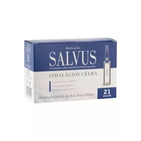 Salvus gyógyvíz inhalációs célra ampulla 21x10ml 210 ml