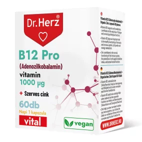 Dr.herz b12 pro 1000 mcg kapszula 60 db