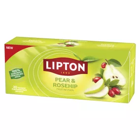 Lipton körte-csipkebogyó tea 20x1,8g 36 g