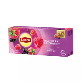 Lipton málna-bodza tea 20x1,6g 32 g