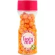 Tasty Me gluténmentes cukorgyöngy tortadekor mix narancssárga 70 g
