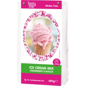 Tasty Me gluténmentes fagyi mix eper 200 g