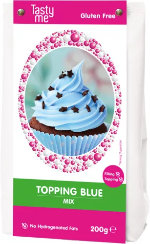 Tasty Me gluténmentes világoskék tortakrém mix 200 g