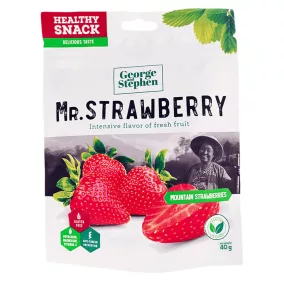 George & Stephen mr. strawberry prémium aszalt eper 40 g