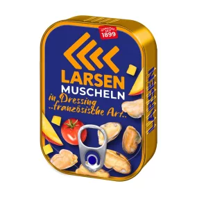 Larsen kagyló fűszeres francia szószban 110 g