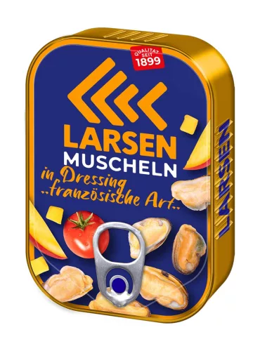 Larsen kagyló fűszeres francia szószban 110 g