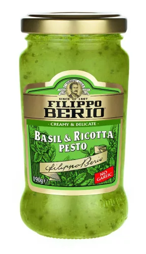Filippo Berio pesto bazsalikomos ricottás 190 g