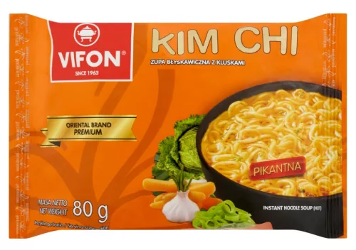 Vifon kim chi koreai instant tésztás leves (csípős) 80 g