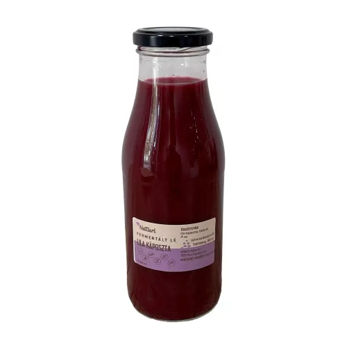 Naturi fermentált zöldség lé - lila káposzta 500 ml