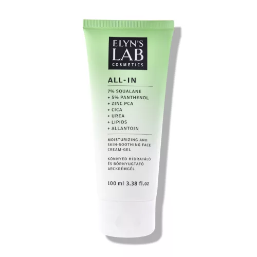 Elyn's Lab all-in extra könnyed hidratáló és bőrnyugtató arckrémgél 100 ml