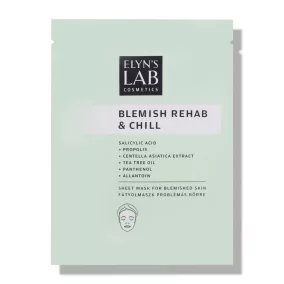   Elyn's Lab blemish rehab & chill fátyolmaszk problémás bőrre 25 ml