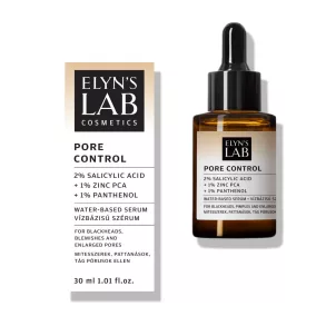   Elyn's Lab pore control 2% szalicilsav + 1% cink pca + 1% panthenol szérum 30 ml