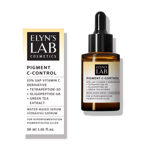 Elyn's Lab pigment c-control 10% sap c-vitamin-származék szérum peptidekkel 30 ml