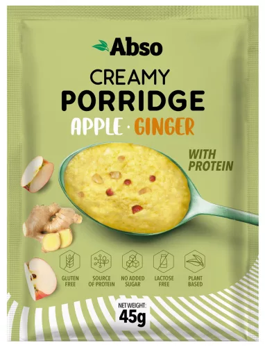 Absorice krémes rizskása almával és gyömbérrel 45 g