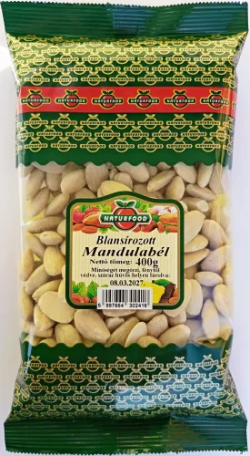 Naturfood blansírozott mandulabél 400 g