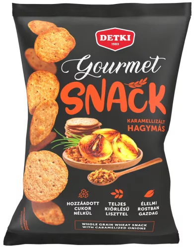 Detki gourmet snack karamellizált hagymás 100 g