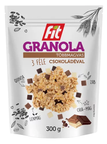Fit granola csokoládé 300 g