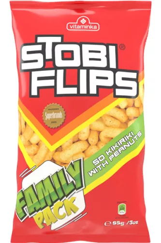 Stobi flips földimogyorós snack 85 g